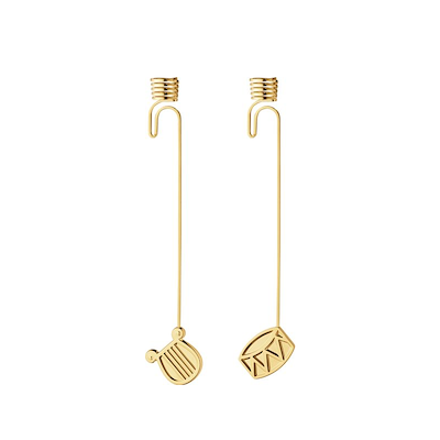 Georg Jensen Jul 2026 lyseholdersæt forgyldt