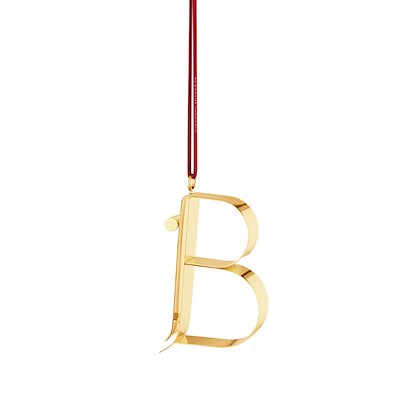 Georg Jensen Christmas Collectibles bogstavsornament B