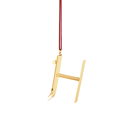 Georg Jensen Christmas Collectibles bogstavsornament H
