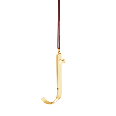 Georg Jensen Christmas Collectibles bogstavsornament J