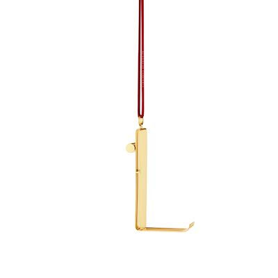 Georg Jensen Christmas Collectibles bogstavsornament L