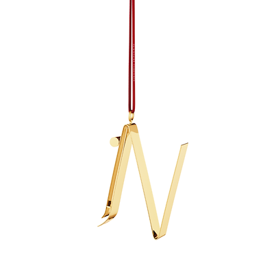 Georg Jensen Christmas Collectibles bogstavsornament N