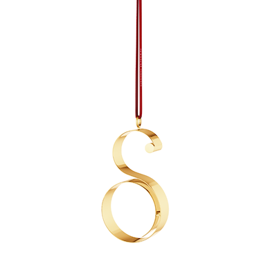 Georg Jensen Christmas Collectibles bogstavsornament S