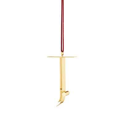 Georg Jensen Christmas Collectibles bogstavsornament T