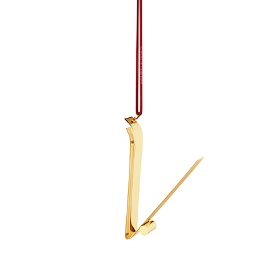 Georg Jensen Christmas Collectibles bogstavsornament V