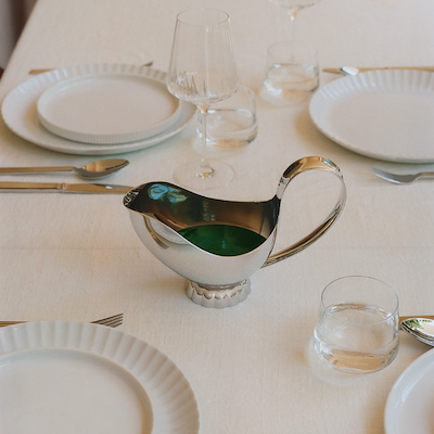 Georg Jensen Bernadotte saucekande rustfrit stål 140 ml