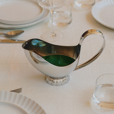 Georg Jensen Bernadotte saucekande rustfrit stål 140 ml