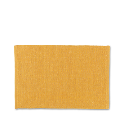 Lyngby Porcelæn Herringbone dækkeserviet gul 43x30 cm