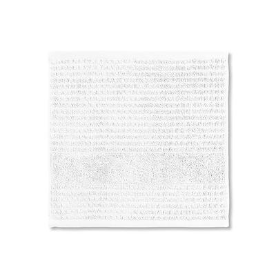 Juna Check Vaskeklud hvid 30x30 cm