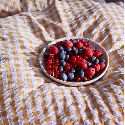 Juna Bæk&Bølge sengetøj sand 140x200 cm