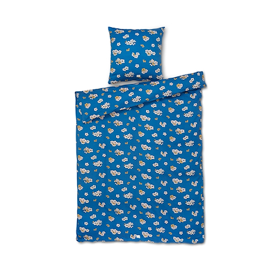 Juna Grand Pleasantly sengetøj blå 140x200 cm