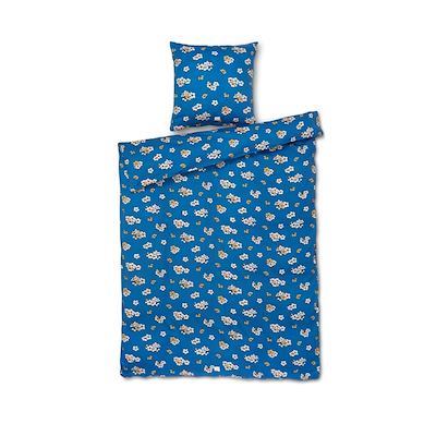 Juna Grand Pleasantly sengetøj blå 140x220 cm