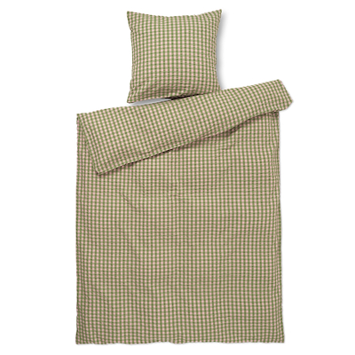 Juna Bæk&Bølge sengetøj 140x220 cm grøn/soft pink