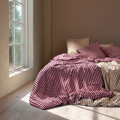 Juna Bæk&Bølge sengetøj 200x220 cm blomme