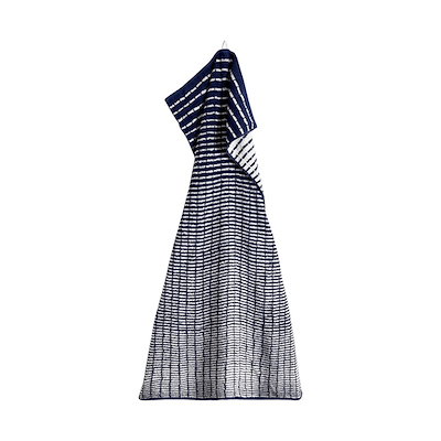 Juna Nuance håndklæde blå/mørkeblå 50x100 cm