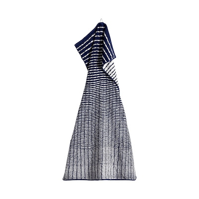 Juna Nuance håndklæde blå/mørkeblå 70x140 cm