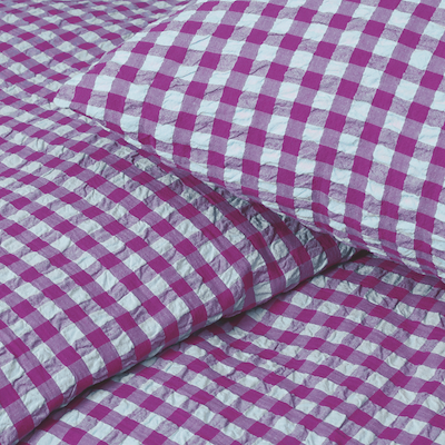 Juna Bæk & Bølge sengetøj blomme/mint 140x200 cm