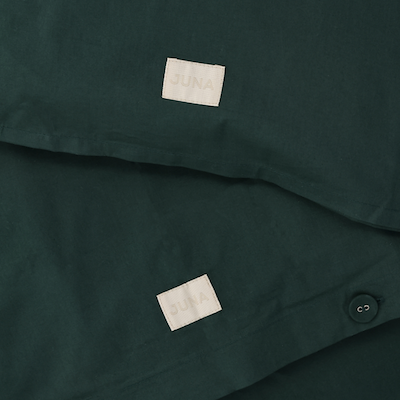 Juna Christmas Fable sengetøj grøn 140x200 cm