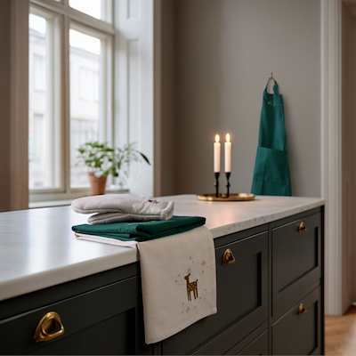 Juna Christmas Fable ovnhandske sand