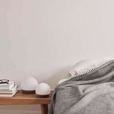 Spring Copenhagen Snowball genopladelig lampe Ø11 cm