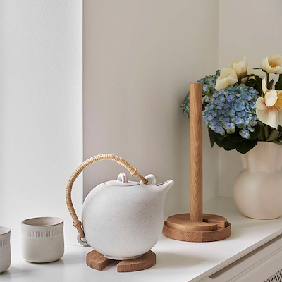 Spring Copenhagen Stack køkkenrulleholder med 2 bordskånere