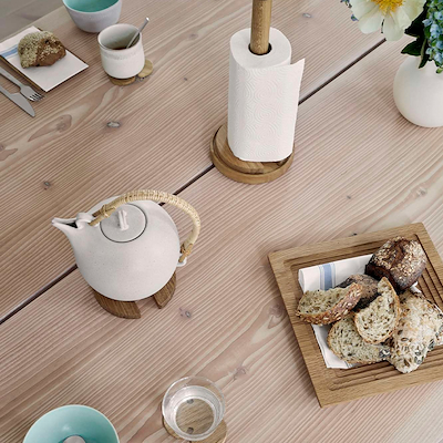 Spring Copenhagen Stack køkkenrulleholder med 2 bordskånere