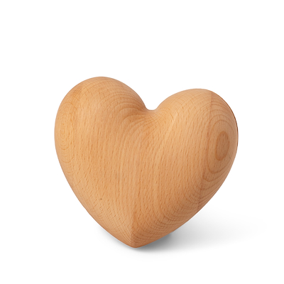 Spring Copenhagen hjerteskålen med låg FSC bøgetræ