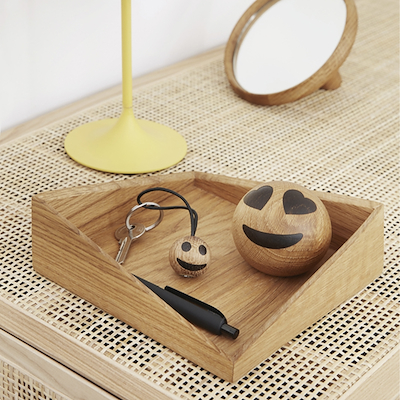 Spring Copenhagen nøglering smilende eg