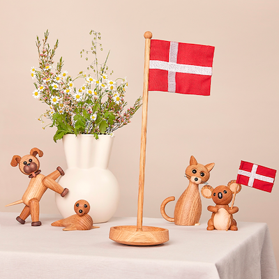 Spring Copenhagen bordflag eg H 39 cm