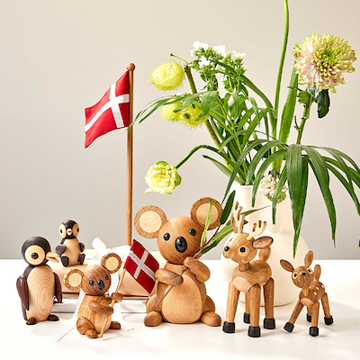 Spring Copenhagen bordflag eg H 39 cm