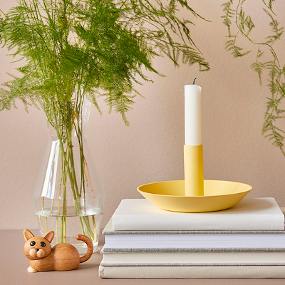 Spring Copenhagen lysestage Åkanden dæmpet gul