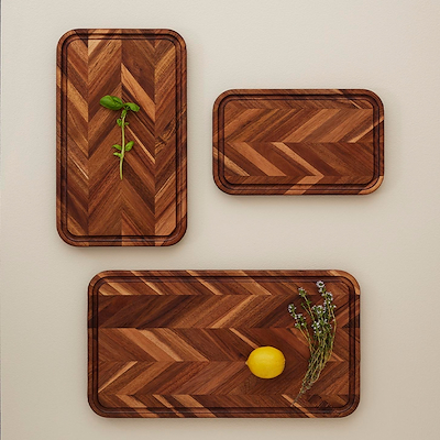 Spring Copenhagen Board skærebræt sildeben mellem 40 x 24 cm