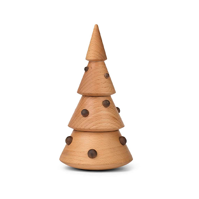 Spring Copenhagen juletræ FSC bøgetræ 16 cm