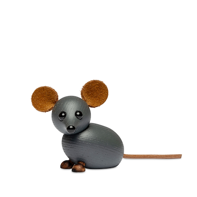 Spring Copenhagen husmusen grå H4,5 cm