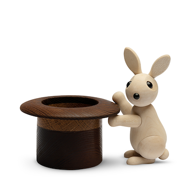 Spring Copenhagen den magiske kanin i hat figur