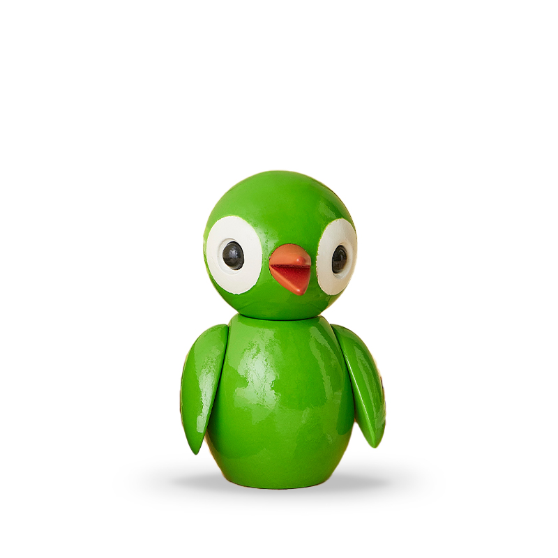 Spring Copenhagen grateful green fugl | Kop & Kande