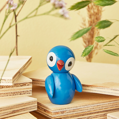 Spring Copenhagen lucky light blue fugl