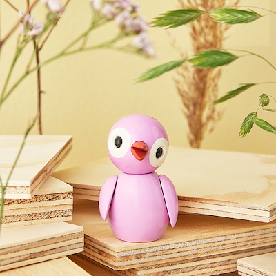 Spring Copenhagen powerful pink fugl