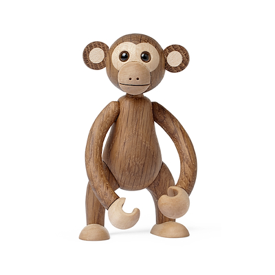 Spring Copenhagen Jolly abe træfigur brun eg/ahorn