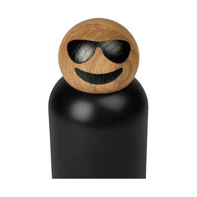 Spring Copenhagen Cool vandflaske sort 0,5 liter