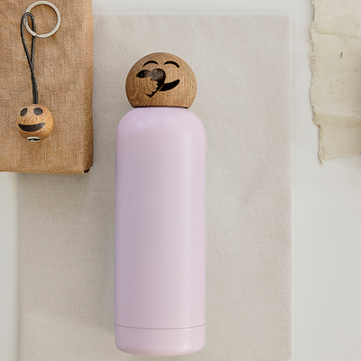 Spring Copenhagen Care vandflaske lyserød 0,5 liter