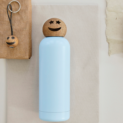 Spring Copenhagen Star Eyes vandflaske lyseblå 0,5 liter