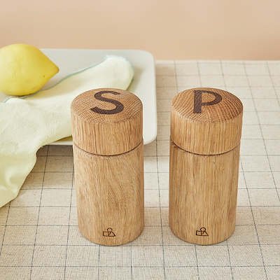 Spring Copenhagen Twins salt- og pebersæt træ