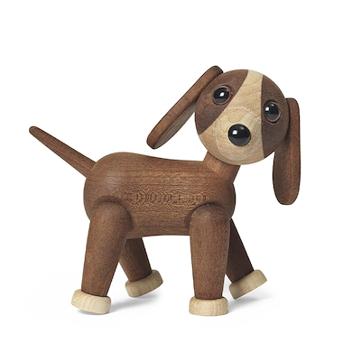 Spring Copenhagen Twix hund træ 11 cm