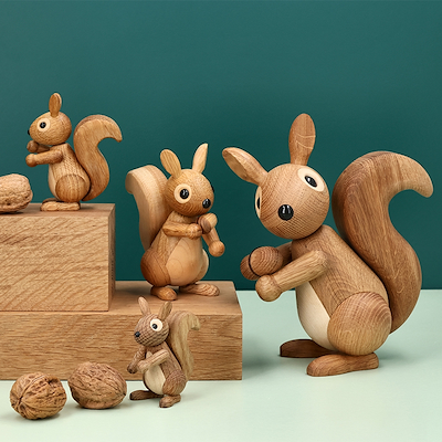 Spring Copenhagen Chippy egern H 7,5 cm