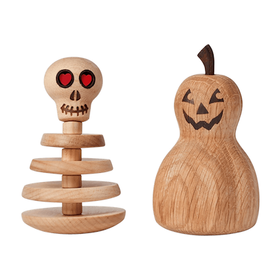 Spring Copenhagen Græskarret træfigur H10,1 cm