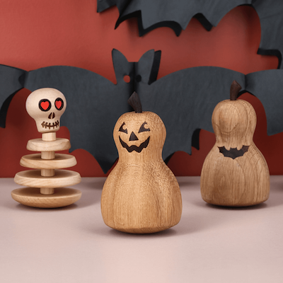 Spring Copenhagen Græskarret træfigur H10,1 cm