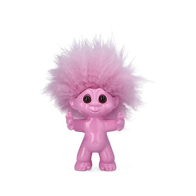 Lykketrold pink 9 cm