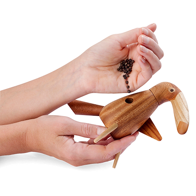 Spring Copenhagen Peberfuglen peberkværn træ