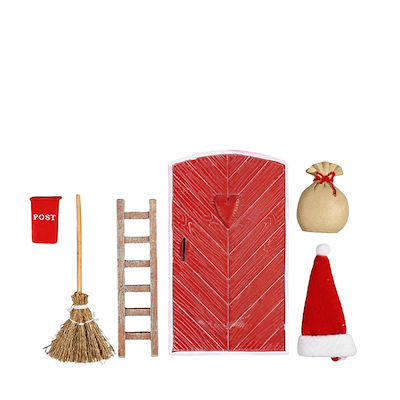 Det Gamle Apotek nissedørssæt 6 dele